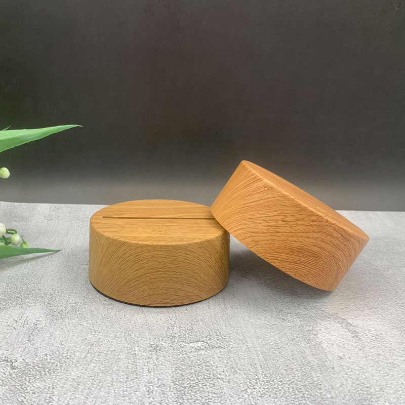 16 color wooden like 3D night light base - Image 4